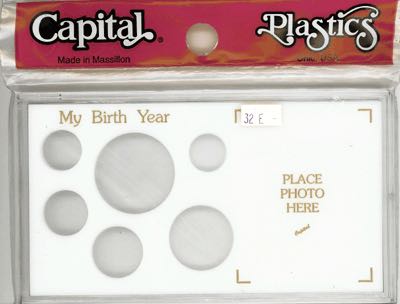 My Birth Year Coins (Ike .50, .25, .10, .05, . 01)