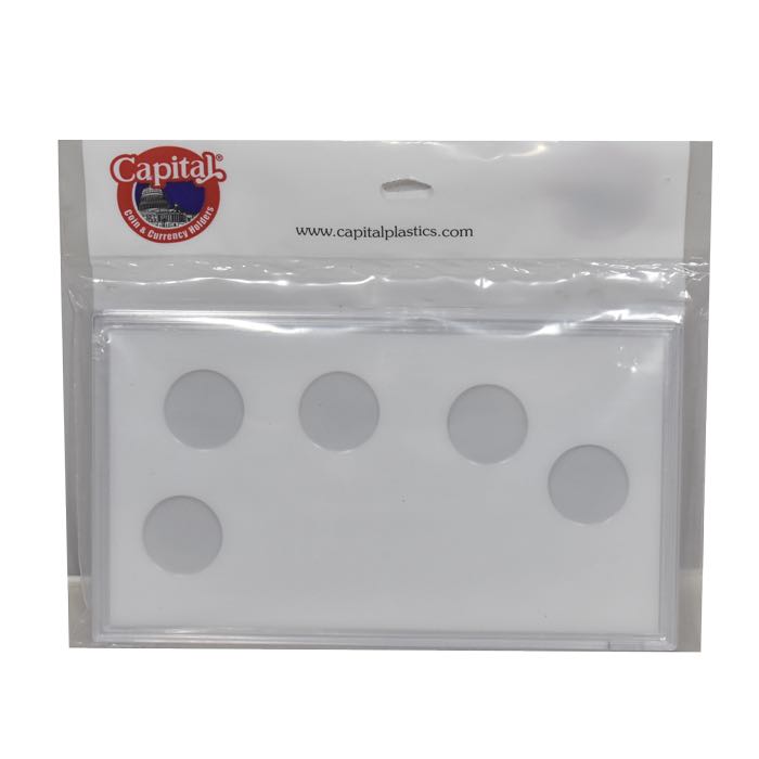 5 Quarter Holder - Blank NO PRINT