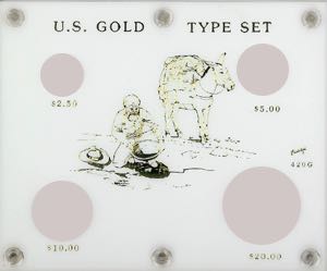 U.S. Gold Type Set (415 with illustration)