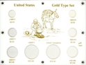 U.S. Gold Type Set (433G with illustration)