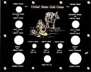 U.S. Gold Type Set (423 with Illustration)