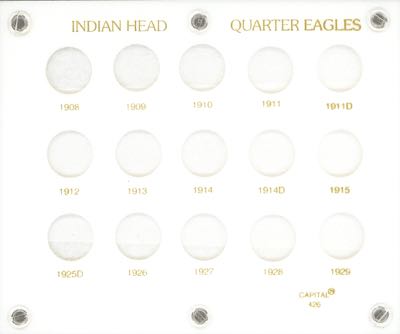 Indian Head Quarter Eagles (1908-1929)