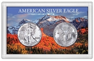 ASE Frosty Case - Snow-Capped Mountain - Holds 2 ASE Coins