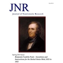 Journal of Numismatic Research -- Issue 2 -- Spring 2013 (Benjamin Franklin Peale)