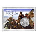 Washington Crossing the Delaware Quarter Frosty - 1 Hole