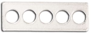 Whitman 2x6 State Quarter Strip 5 Hole -  (25 pack)