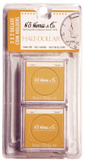 Blister Pack Color Coded Half Dollar Snaplock