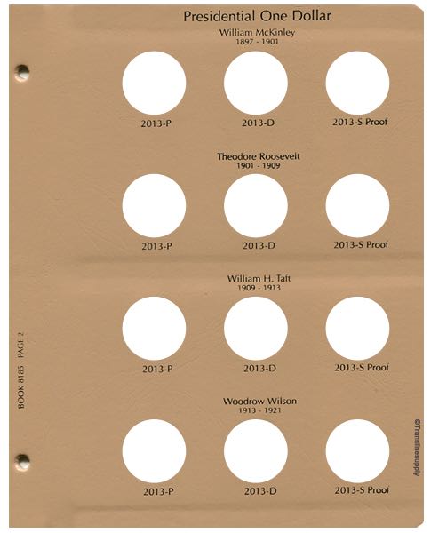 Presidential Coins 2012 - Vol 2, P&D with proof