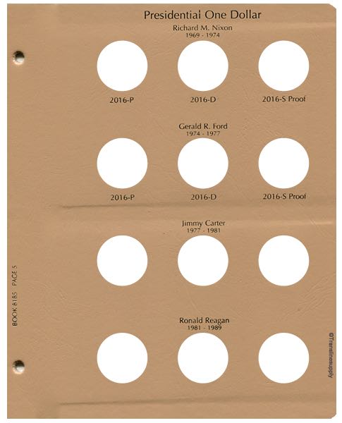 Presidential Coins 2012 - Vol 2, P&D with proof