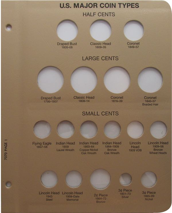 US Type (Major coins from 1800)