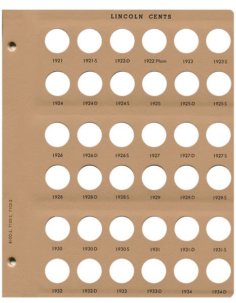 Lincoln Cents Replacement Page 2