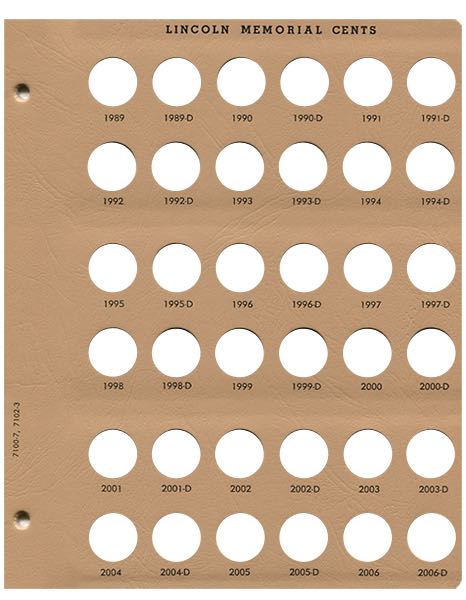 Lincoln Cents Replacement Page 7
