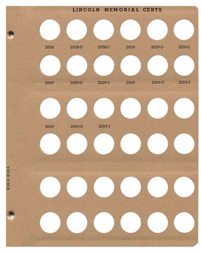 Lincoln Cents 1909 to date with proof