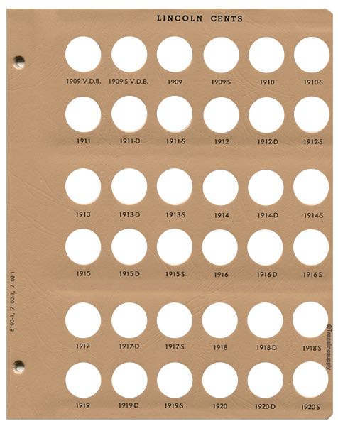 Lincoln Cents 1909-1958