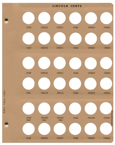 Lincoln Cents 1909-1958