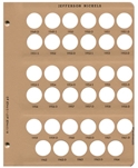 Jefferson Nickels Replacement Page 2 1949D - 1964