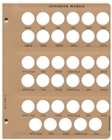 Jefferson Nickels with proof Replacement Page 3 1964-D - 1979