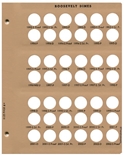 Roosevelt Dimes with proof Replacement Page 4