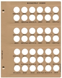 Roosevelt Dimes with proof Replacement Page 5