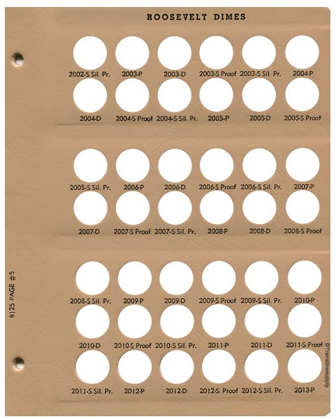 Roosevelt Dimes with proof