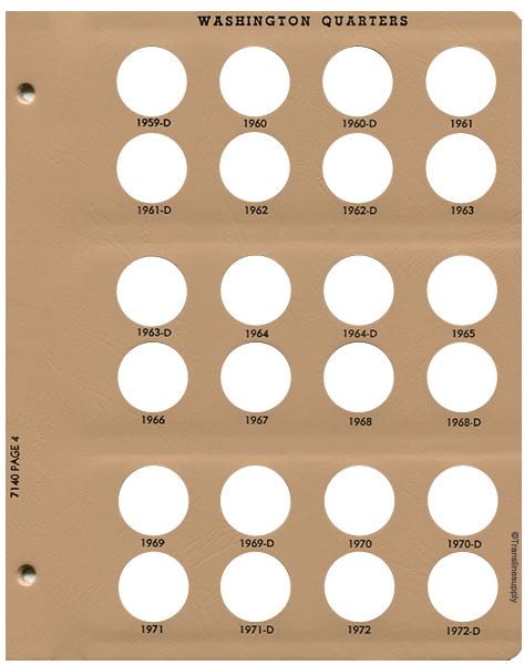 Washington Quarters Replacement Page 4