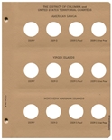 Statehood Quarters DC & Territories with proof Replacement Page 2