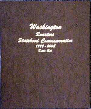 Washington Quarters Statehood Comm. 1999-2009 Date Set, 1 MM only