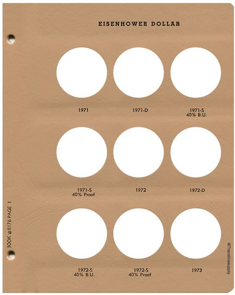 Eisenhower Dollars with proof