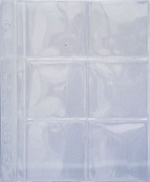 Vinyl - 6 Pocket Notebook Pages - Sold Individually