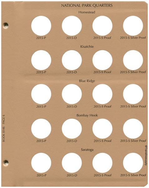 National Park Quarters 2010-2015. P.D.S & Sil. Pr. Vol I