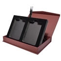 Fancy Magnetic Lid 2- Slab Box With Easel