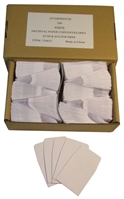 Paper Coin Envelope, White - Qty: 500