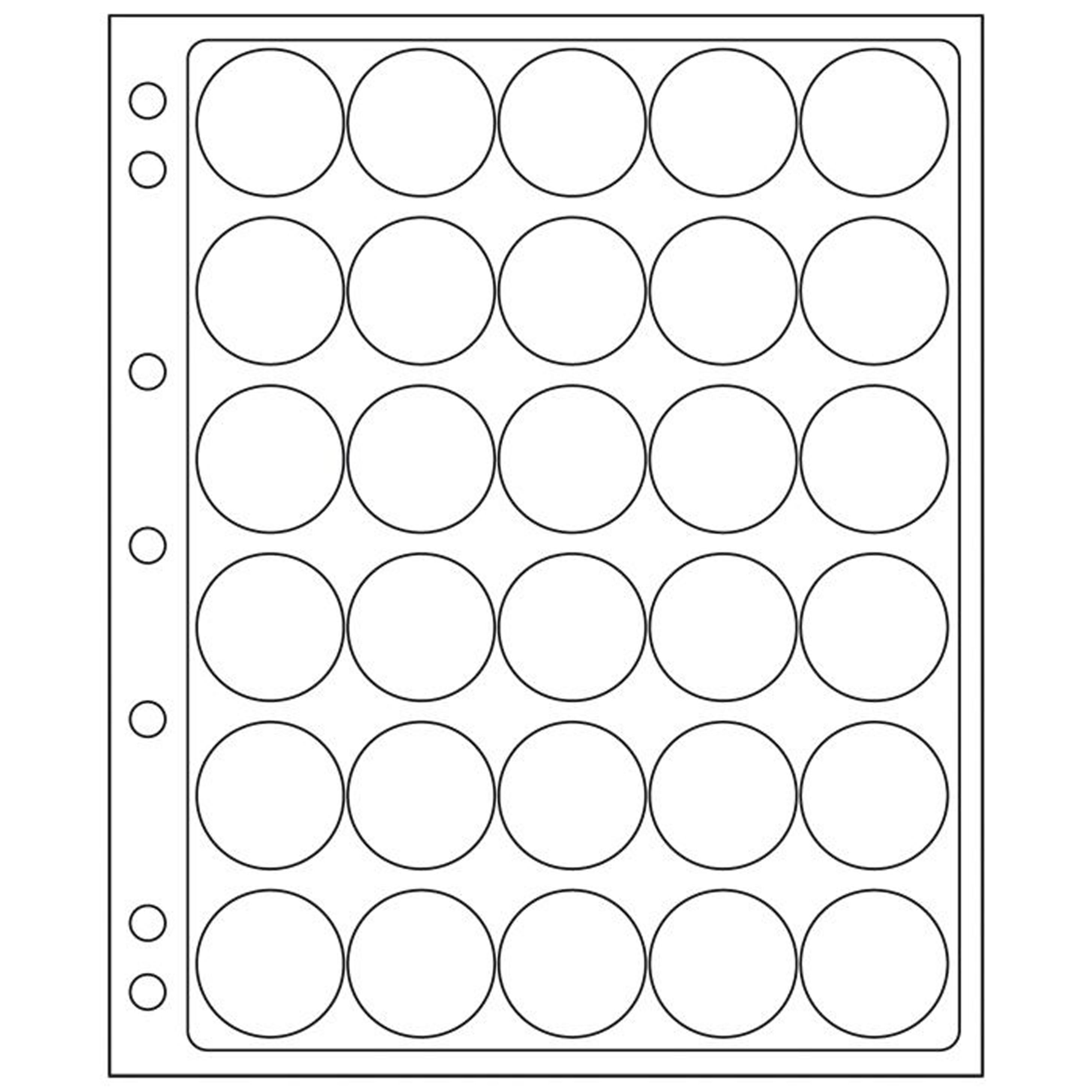 30 slots ENCAP Clear Coin Capsules Pages 30/31  (Fits Guardhouse M, Airtite T)