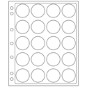 20 slots ENCAP Clear Coin Capsules Pages 38/39/40 (Fits Guardhouse L, Ligththouse 38/39, Airtite H)