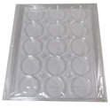 15 slots ENCAP Clear Coin Capsules Pages (Fits Guardhouse XL, Ligththouse 44/45, Airtite I)