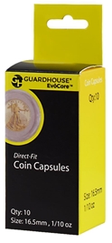 1/10 oz Gold Eagle Direct-Fit Coin Capsules - 10 Pack