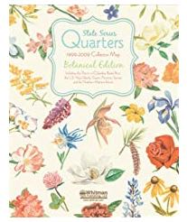 State Series Quarters 1999-2009 Collector Map - Botanical Edition