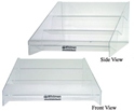 Whitman Acrylic 3 Tier Display. Only Display.