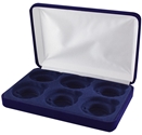 Velvet Coin Display Box - Holds 6L Capsules