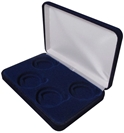 Velvet Coin Display Box Holds 4L Capsules