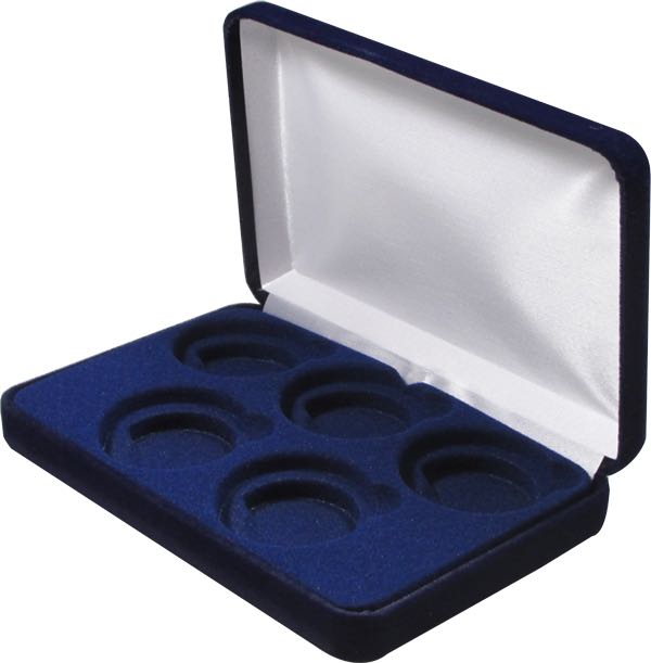 Velvet Coin Display Box - Holds 5L Capsules