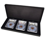 3 Slab Paperboard Certified Coin Gift Box