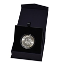 Folding Coin Capsule Box with Magnetic Lid and Stand Insert - Medium Capsule