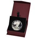 Folding Coin Capsule Box with Magnetic Lid and Stand Insert - Large Capsule