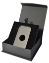 Folding Coin Capsule Box with Magnetic Lid and Stand Insert - 1oz Bar Capsule