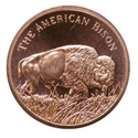 1oz Copper Round - The American Bison