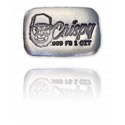 Mutiny Metals - Crispy Bar 1 oz Silver Bar