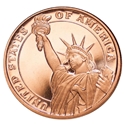 1 oz Copper Round - Statue of Liberty