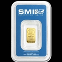 1 gram Gold Bar in Assay - Sunshine Mint