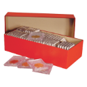 Double Row Slab Box - 12" - Red